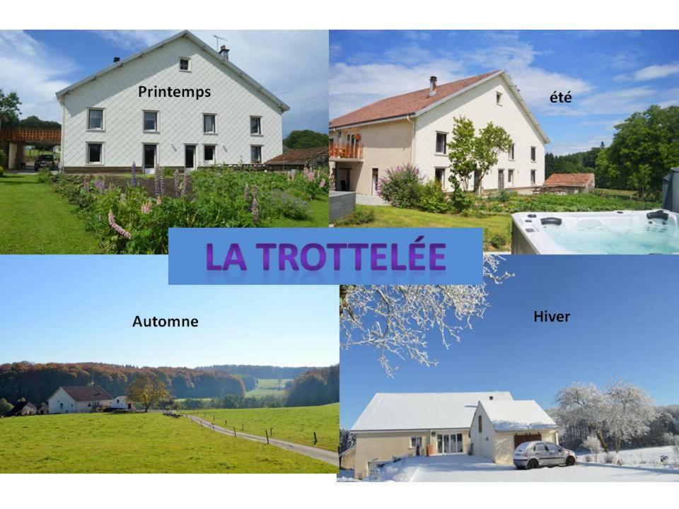 Chambres Et Table D'Hotes La Trottelee Bellefontaine  Zewnętrze zdjęcie